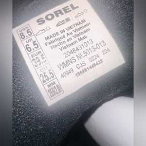 Sorel Black Women's Footwear